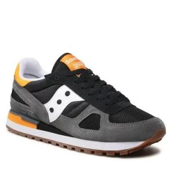 Sneakers Saucony Shadow Original S2108-827 Grey/Dark Grey -Sneakers Urbaines Authentiques sneakers saucony shadow original s2108 827 grey dark grey 5