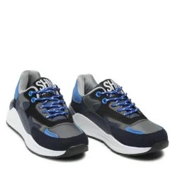 Sneakers Shone 3526-019 Navy -Sneakers Urbaines Authentiques sneakers shone 3526 019 navy 4