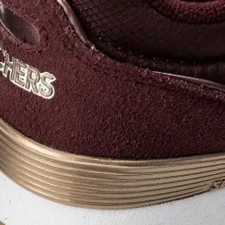 Sneakers Skechers Goldn Gurl 111/BURG Burgundy -Sneakers Urbaines Authentiques sneakers skechers goldn gurl 111 burg burgundy 2