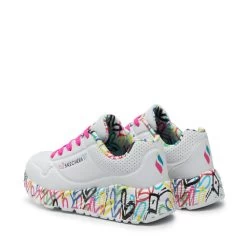 Sneakers Skechers Lovely Luv 314976L/WMLT White/Multi -Sneakers Urbaines Authentiques sneakers skechers lovely luv 314976l wmlt white multi 2