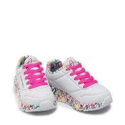 Sneakers Skechers Lovely Luv 314976L/WMLT White/Multi -Sneakers Urbaines Authentiques sneakers skechers lovely luv 314976l wmlt white multi 4
