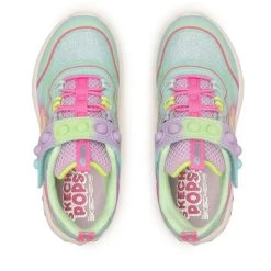 Sneakers Skechers Skech Pops 303620L/AQMT Aqua/Multi -Sneakers Urbaines Authentiques sneakers skechers skech pops 303620l aqmt aqua multi 4