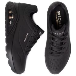 Sneakers Skechers Uno-Stand On Air 73690/BBK Black -Sneakers Urbaines Authentiques sneakers skechers uno stand on air 73690 bbk black 4