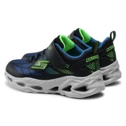 Sneakers Skechers Vortex-Flash 400030L/BBLM Blk/Blue/Lime -Sneakers Urbaines Authentiques sneakers skechers vortex flash 400030l bblm blk blue lime 2