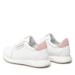 Sneakers Solo Femme D0102-01-N01/N04-03-00 Biały/Pudrowy Róż -Sneakers Urbaines Authentiques sneakers solo femme d0102 01 n01 n04 03 00 bialy pudrowy roz 2