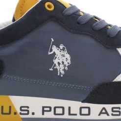 Sneakers U.S. Polo Assn. Cleef CLEEF001A BLU004 -Sneakers Urbaines Authentiques sneakers u s polo assn cleef cleef001a blu004 4