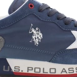 Sneakers U.S. Polo Assn. Cleef CLEEF001A BLU009 -Sneakers Urbaines Authentiques sneakers u s polo assn cleef cleef001a blu009 4