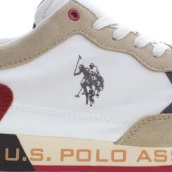 Sneakers U.S. Polo Assn. Cleef CLEEF001A CUO-RED01 -Sneakers Urbaines Authentiques sneakers u s polo assn cleef cleef001a cuo red01 4