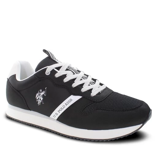 Sneakers U.S. Polo Assn. Nobil NOBIL009 BLK 1 Sneakers U.S. Polo Assn. Nobil NOBIL009 BLK