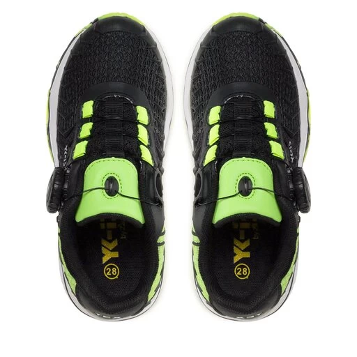 Sneakers YK-ID By Lurchi Lance 33-26626-31 M Black/Neongreen 5 Sneakers YK-ID By Lurchi Lance 33-26626-31 M Black/Neongreen – Image 5