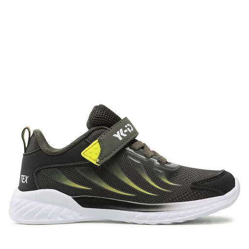 Sneakers YK-ID By Lurchi Lizor-Tex 33-26631-31 M Black Olive/Neon Yellow 2 Sneakers YK-ID By Lurchi Lizor-Tex 33-26631-31 M Black Olive/Neon Yellow – Image 2