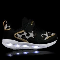 Sneakers ZigZag Certiny Kids Shoe W/Lights Z222301 Black 1001 -Sneakers Urbaines Authentiques sneakers zigzag certiny kids shoe w lights z222301 black 1001 4